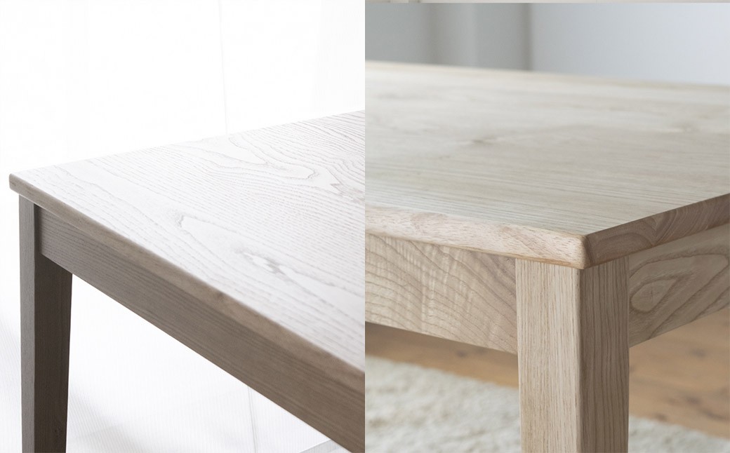 くりのスマートダイニング栗色 （幅120cm・国産栗材）