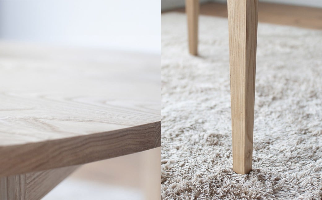 くりの丸いダイニング （直径110cm・国産栗材・ウレタン塗装） ダイニングテーブル 食事