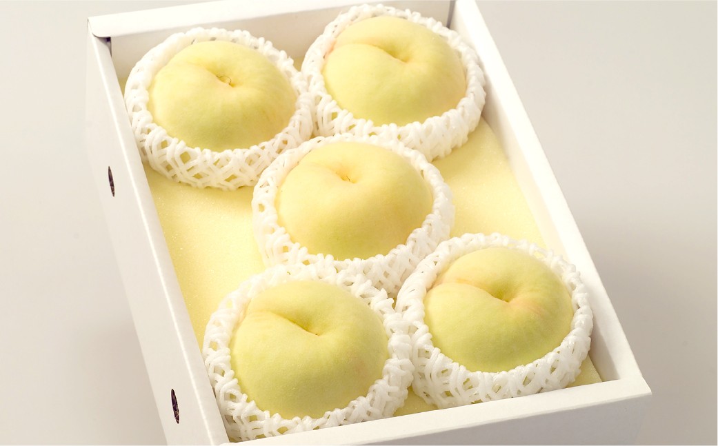 岡山清水白桃 5～7玉（合計1.5kg以上）