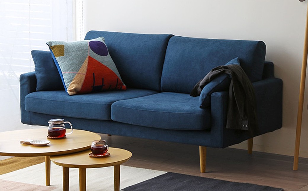 高野木工 LEO SOFA レオソファ 2.5人掛け ウォルナット脚【5年保証】