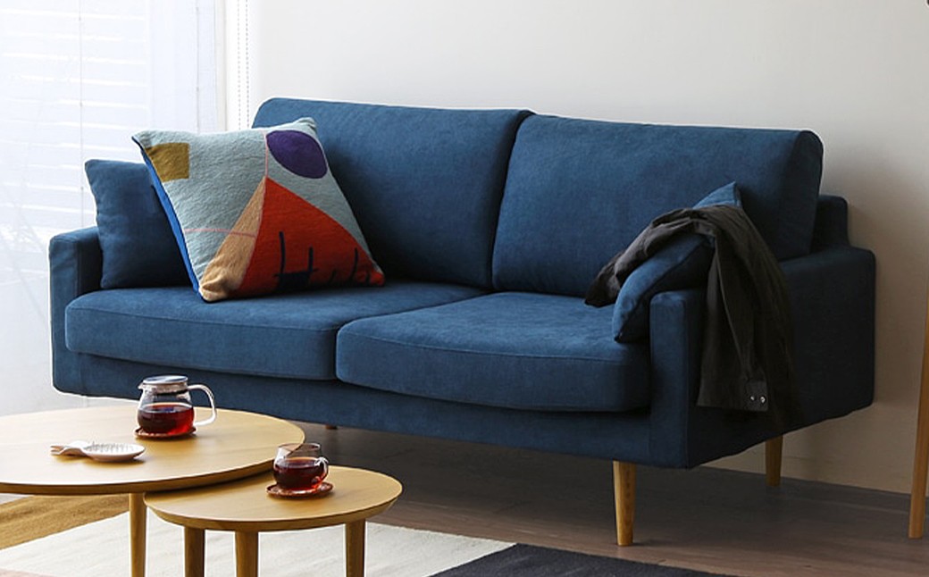 高野木工 LEO SOFA レオソファ 3人掛け オーク脚【5年保証】