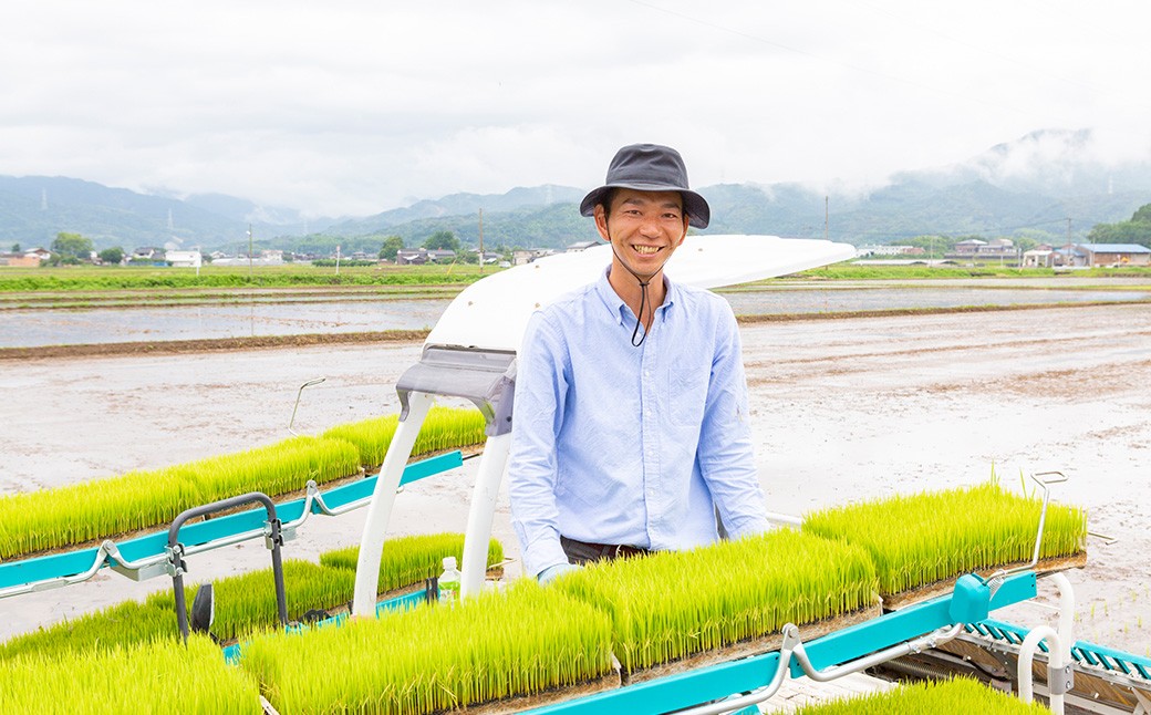 【6か月定期便】 白米 野上米 10㎏×6回 計60kg