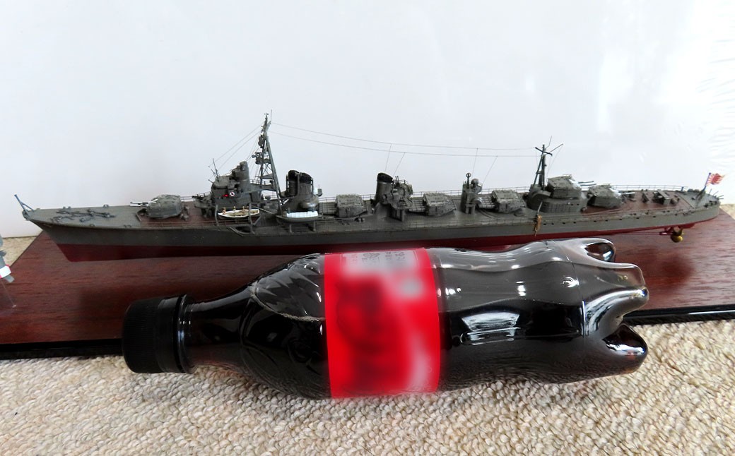 プロプラモデラーが作る！ 一点物 日本海軍 駆逐艦 「島風」 （連装砲ちゃん付き） 1944年 1／350 （完成品）