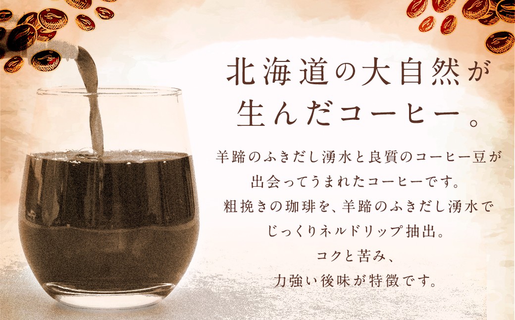 【6回定期便】 名水珈琲 1ケース（2,000ml×8本）×6回 計6ケース