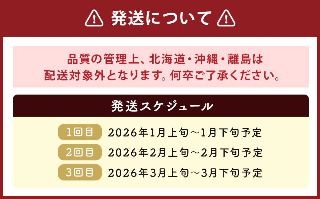 【3回定期便】福岡県産 あまおう 合計約540g 約270g×2パック