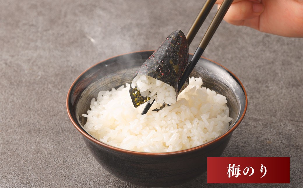 有明海熊本産極上とろける一番摘み梅のりボトル