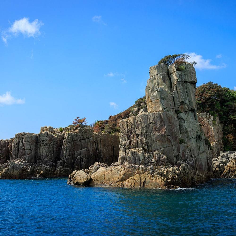 四国最南端　足摺岬からの風景