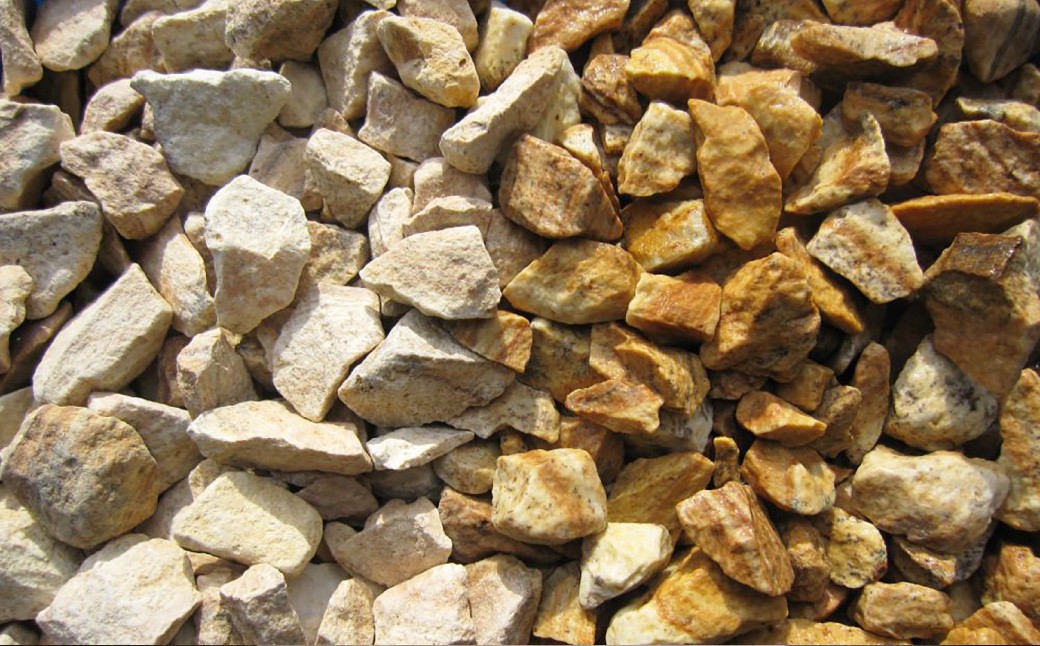 【5個口】庭砂利 天草砂利（5mm～20mm） 約20kg袋入り 合計約100kg