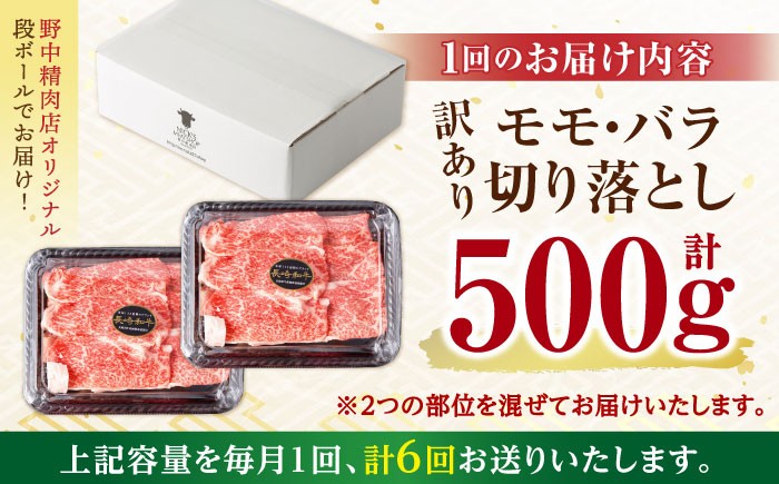 牛肉 長崎県産 長崎和牛 モモ バラ 霜降り牛肉  A5ランク きりおとし 切り落とし  冷凍 ギフト 贈答用 ぎゅうにく