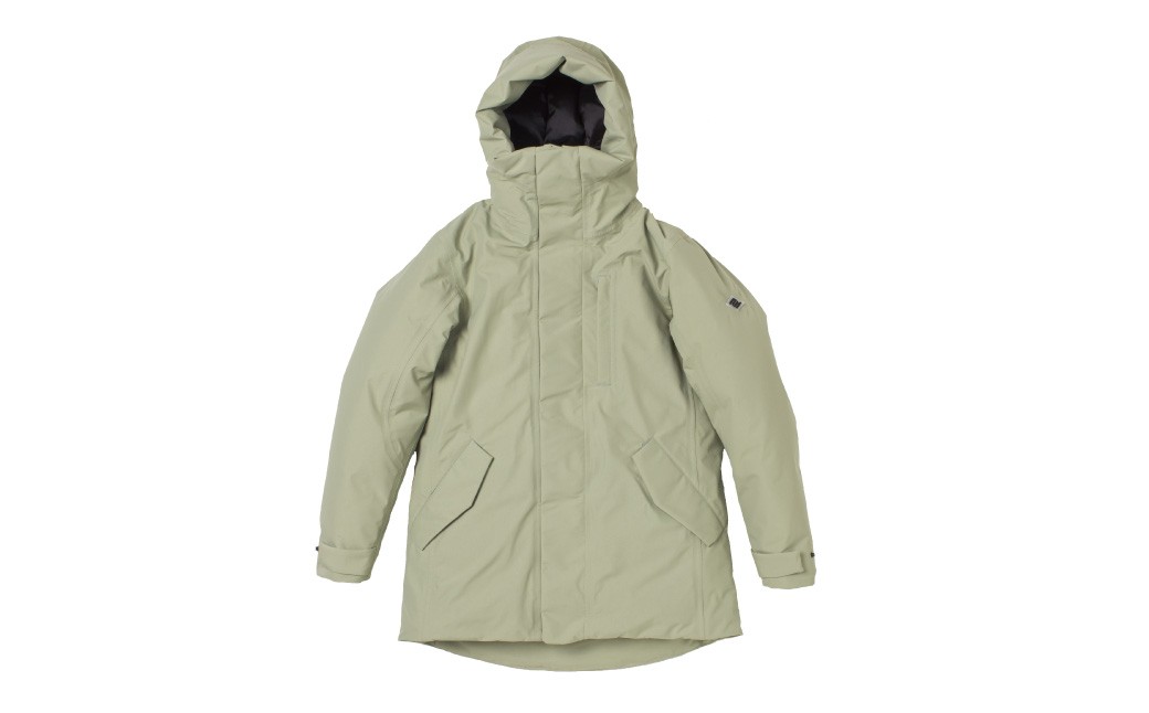 ＜UNISEX＞北海道ダウン：RETAR NUY／レタールヌイ［NITAY／ニタイ］DOWN COAT ［PISTACHIO］