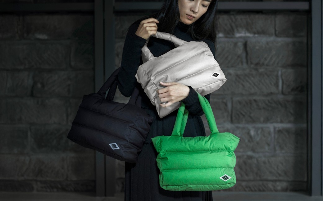 ＜UNISEX＞ 北海道ダウン ： RETAR NUY ／ レタールヌイ ［RURA ／ ルラ］ DOWN TOTE BAG