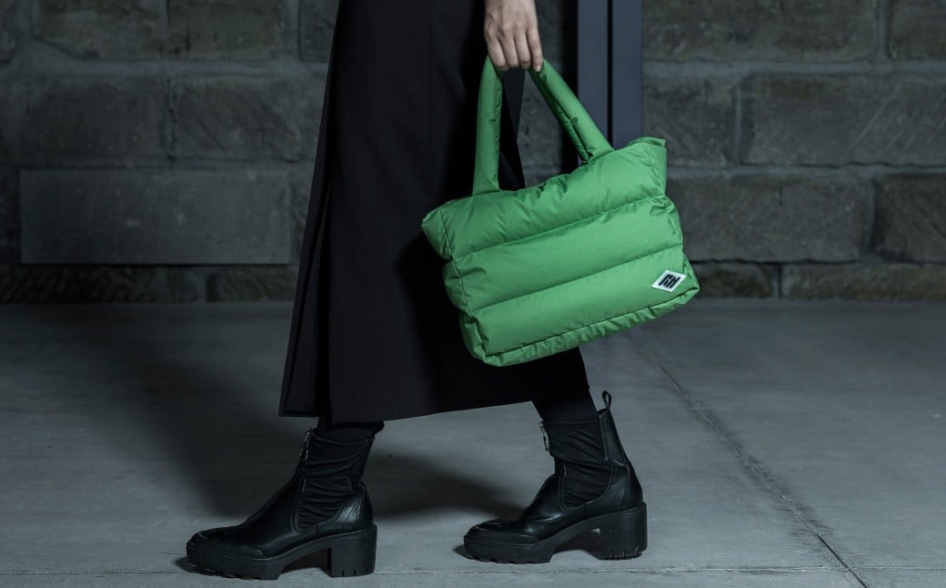 ＜UNISEX＞ 北海道ダウン ： RETAR NUY ／ レタールヌイ ［RURA ／ ルラ］ DOWN TOTE BAG