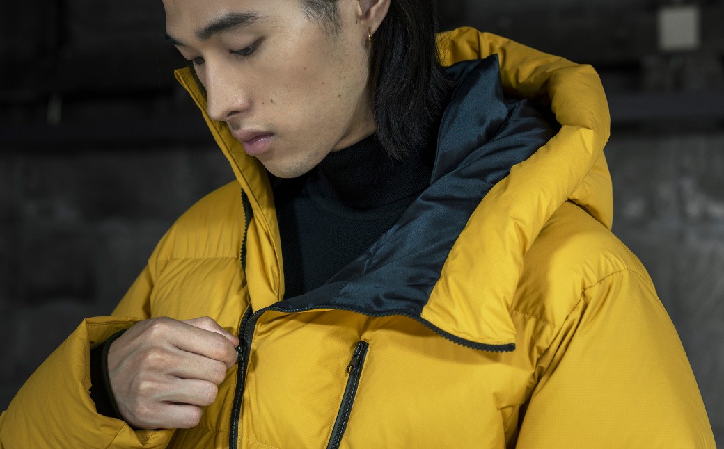 ＜UNISEX＞北海道ダウン：RETAR NUY／レタールヌイ［SOY／ソイ］DOWN PARKA ［ICE GRAY］