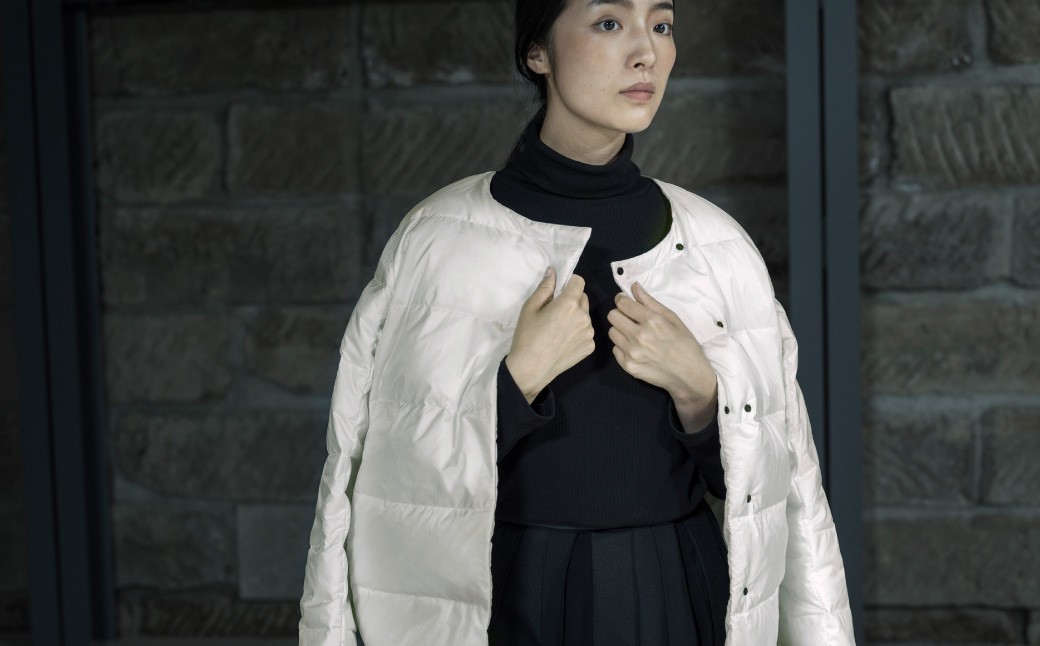 ＜WOMEN＞RETAR NUY／レタールヌイ［CISE WOMEN／チセ ウーマン］DOWN CARDIGAN ［MOCHA］