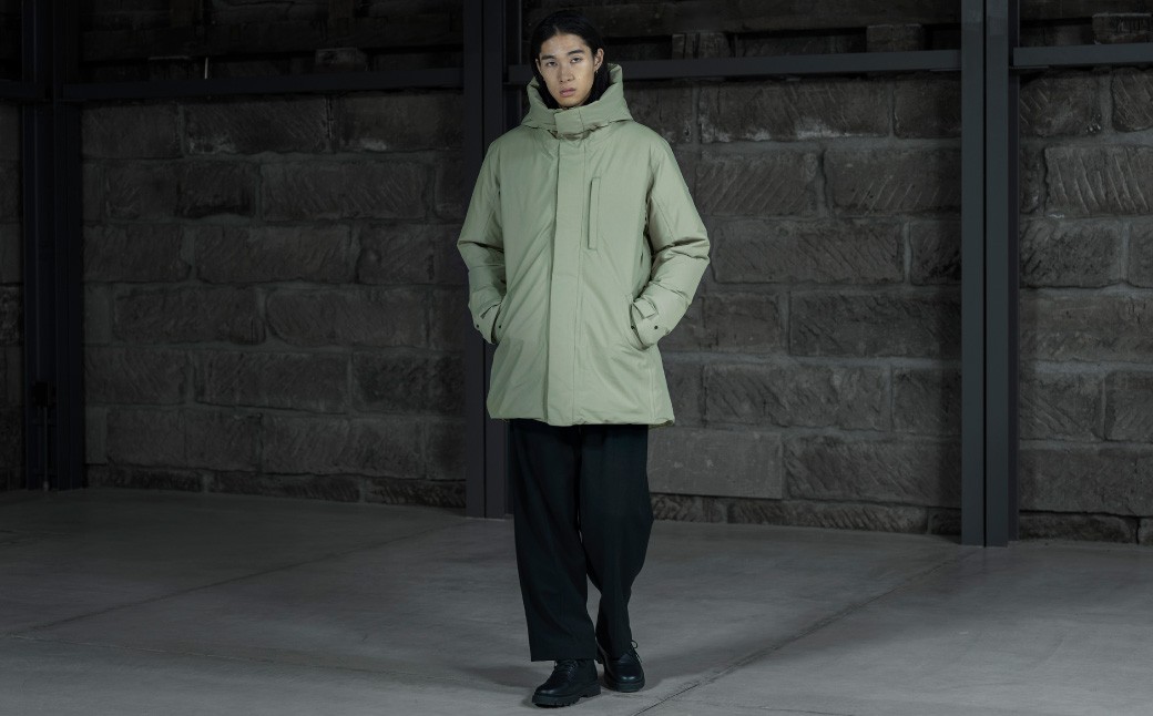 ＜UNISEX＞北海道ダウン：RETAR NUY／レタールヌイ［NITAY／ニタイ］DOWN COAT ［BLACK］