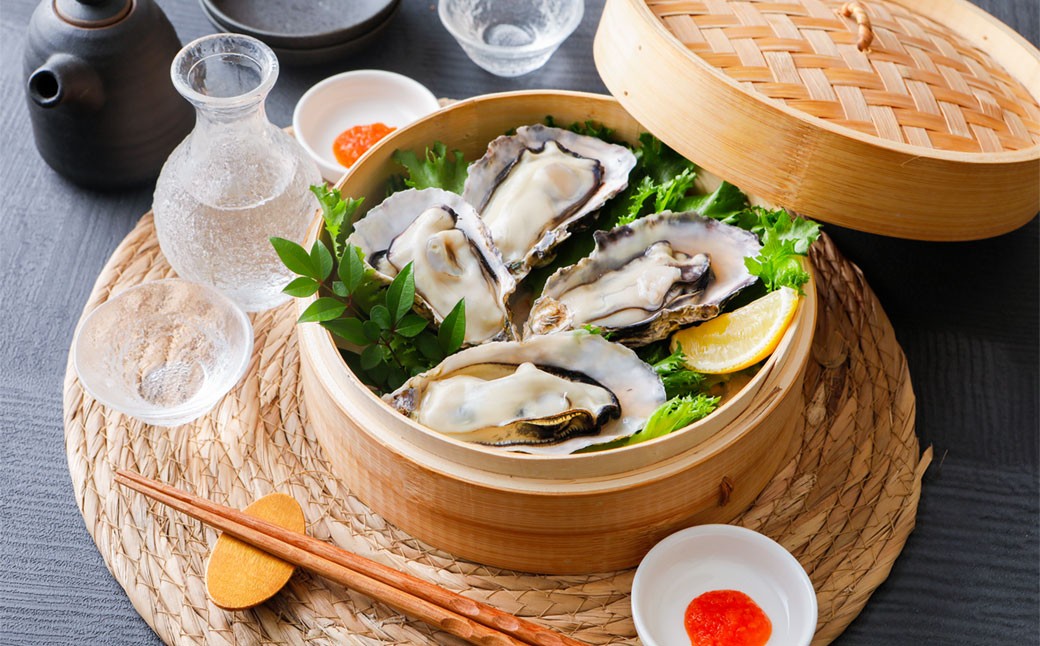 【2回定期便】 牡蠣 坂越かき 殻付き牡蠣 24個