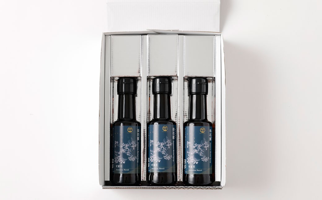 草花蜜 甘夏花シロップ 120ml 3本