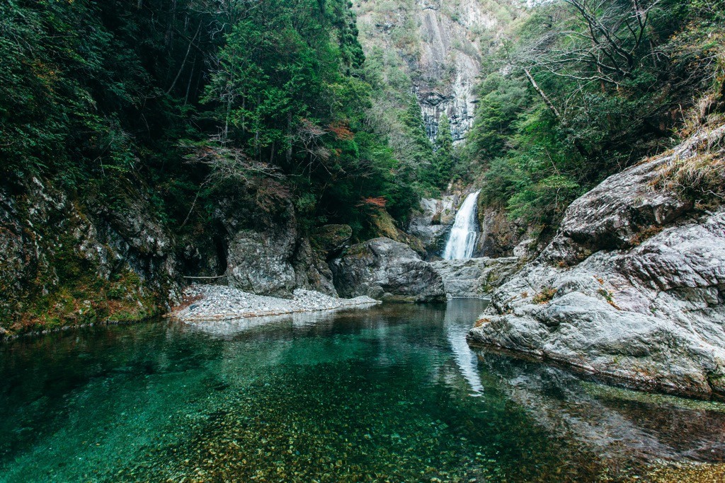 前鬼川（滝下）