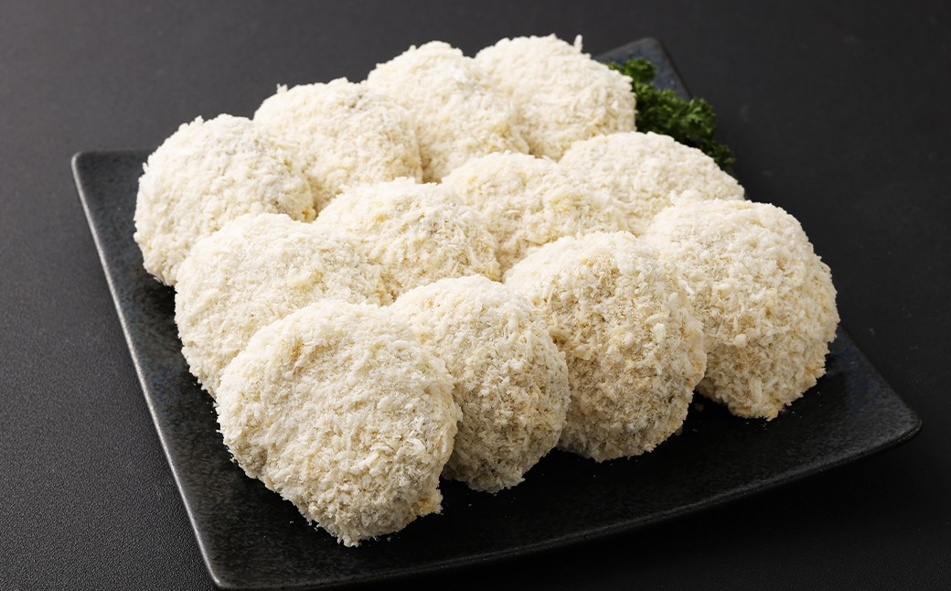 磯鷸之庄 熊本県産 あか牛メンチカツ 約1.2kg(約100g×12個入)・魚の西京漬け 6切 (3種×各2切入)のギフトセット