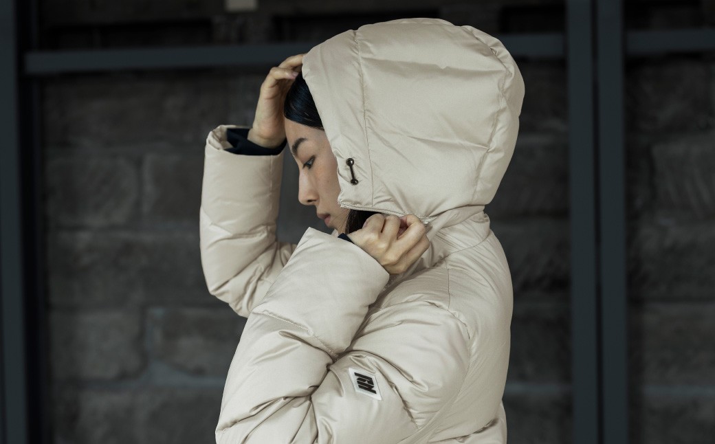 ＜WOMEN＞北海道ダウン：RETAR NUY／レタールヌイ［MAW 2／マウ 2］LONG DOWN COAT ［BEIGE］