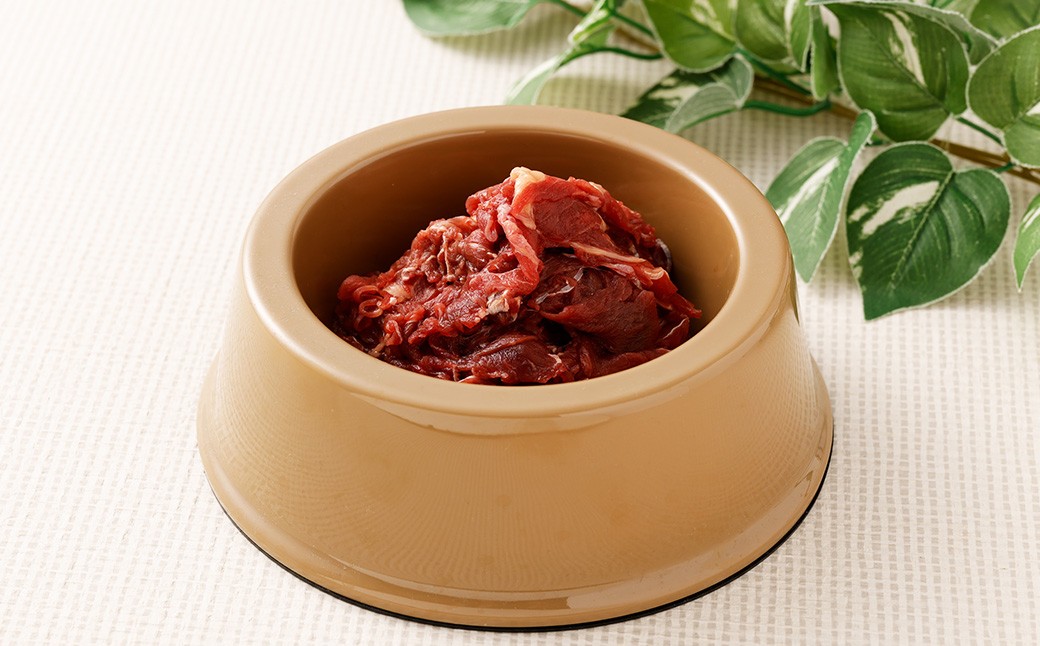 【定期便3回】 ペット用馬肉 2kg×3回 計6kg