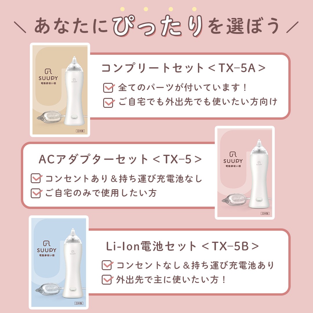 こちらは＜TX-５A＞のコンプリートセットになります。