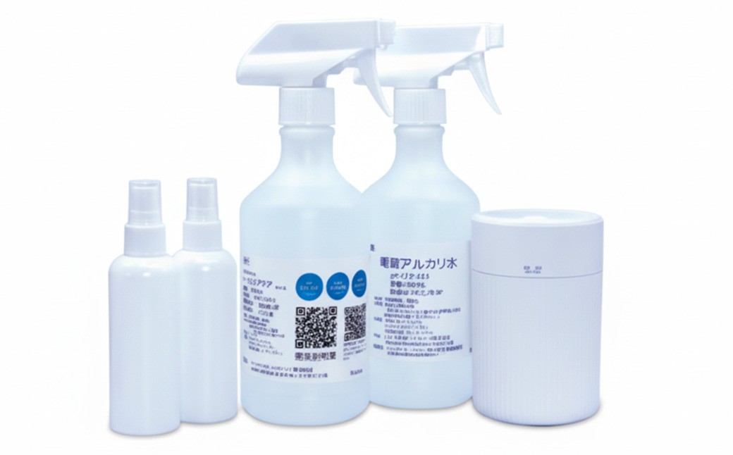 イオンレス次亜塩素酸水™シーエルアクア🄬スターターキット