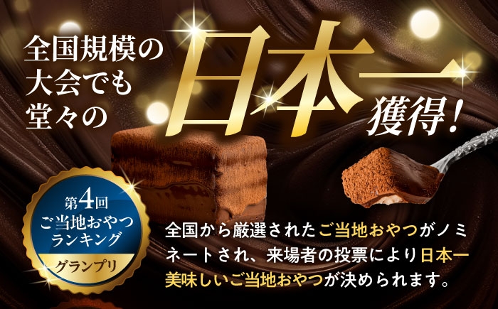 <ニッポン全国おやつランキンググランプリ受賞>長崎石畳ショコラ ハーフサイズ 3個