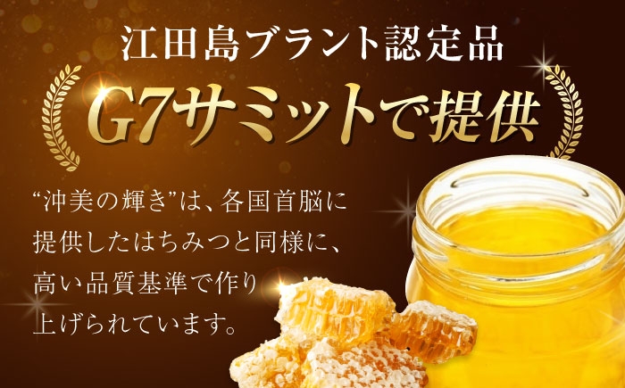 江田島産100％ はちみつ 沖美の輝き120g×6本セット ハチミツ 蜂蜜 国産 広島 江田島