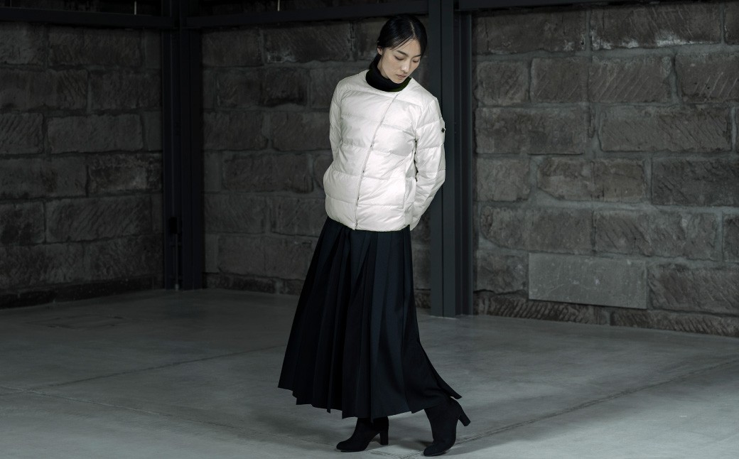 ＜WOMEN＞RETAR NUY／レタールヌイ［CISE WOMEN／チセ ウーマン］DOWN CARDIGAN ［WHITE］