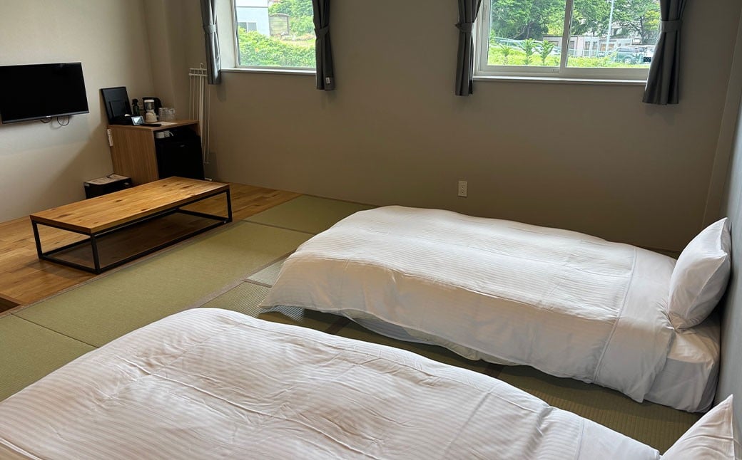 【平日限定】 カダルテラス金田一 1泊2食付き ペア宿泊券 （和室）