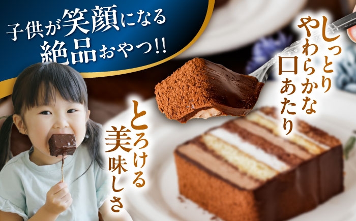 <ニッポン全国おやつランキンググランプリ受賞>長崎石畳ショコラ ハーフサイズ 2個