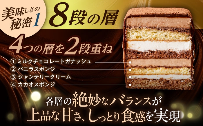 <ニッポン全国おやつランキンググランプリ受賞>長崎石畳ショコラ ハーフサイズ 2個