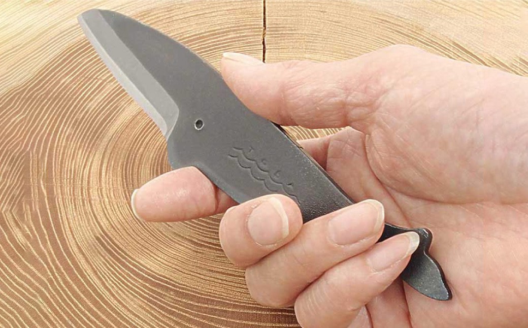 ミニナイフ くじらナイフ ニタリクジラ ケース付き