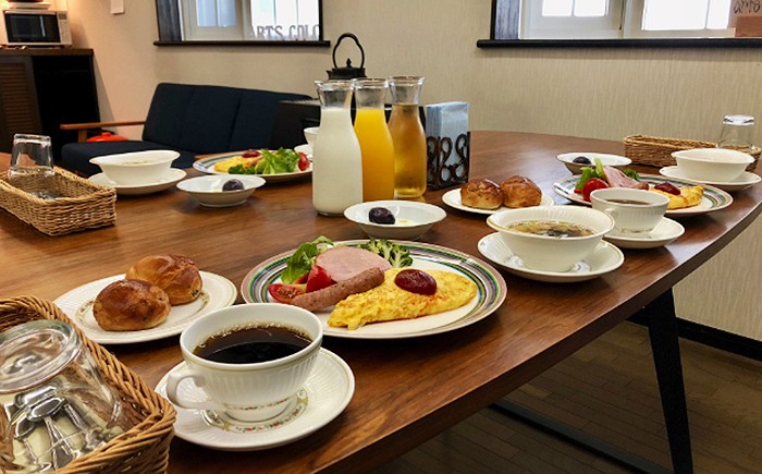 朝食の一例です