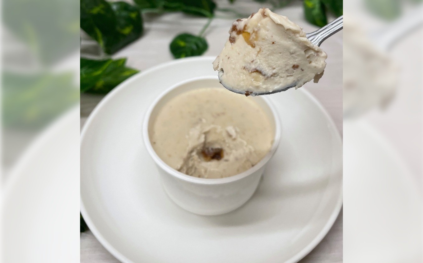 自家製ラムレーズン使用のラムレーズン味