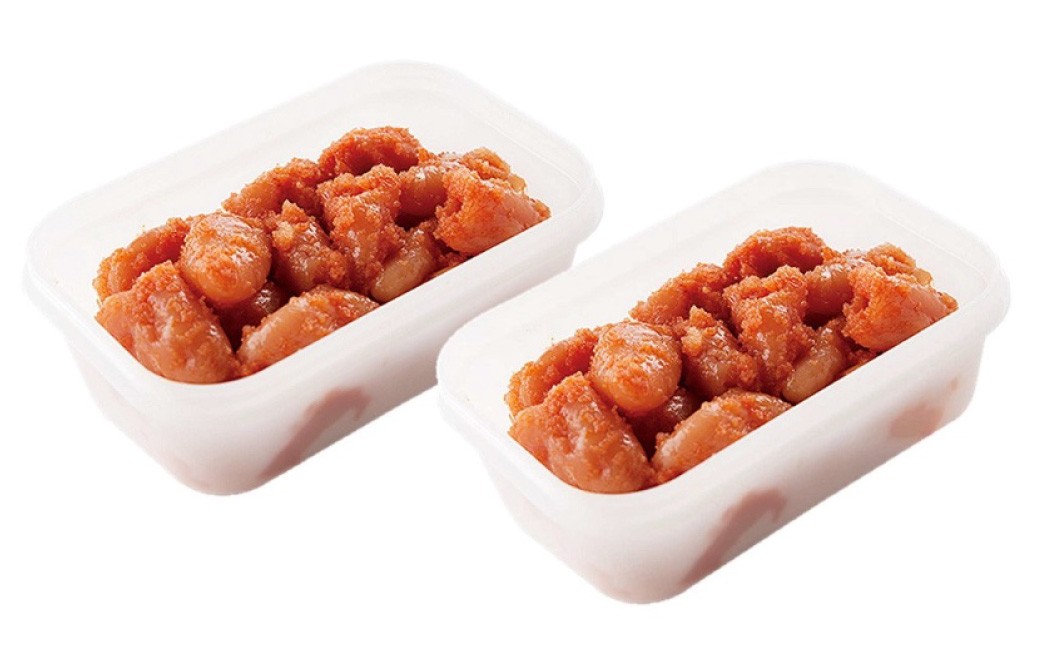 【3ヶ月定期便】 辛子明太子 「昔ながらの明太子」 500g×2個セット（小切れタイプ） 計1kg