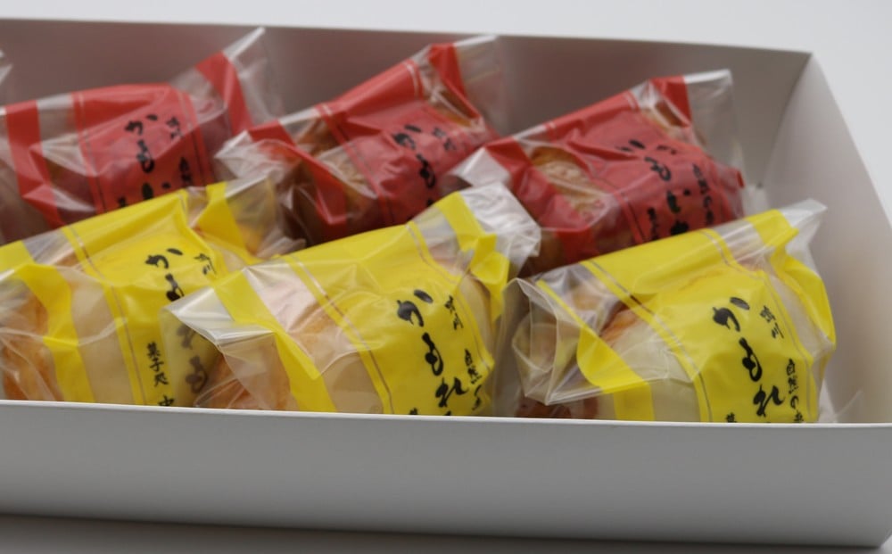 かもれもん、かもいちご3個ずつの合計6個セットをお届けします。