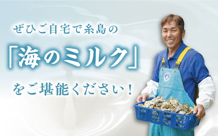 牡蠣 カキ 生ガキ 生牡蠣 福岡県産 糸島カキ 殻付き