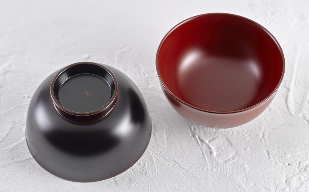 【朱】 浄法寺漆器 浄漆椀 （小）