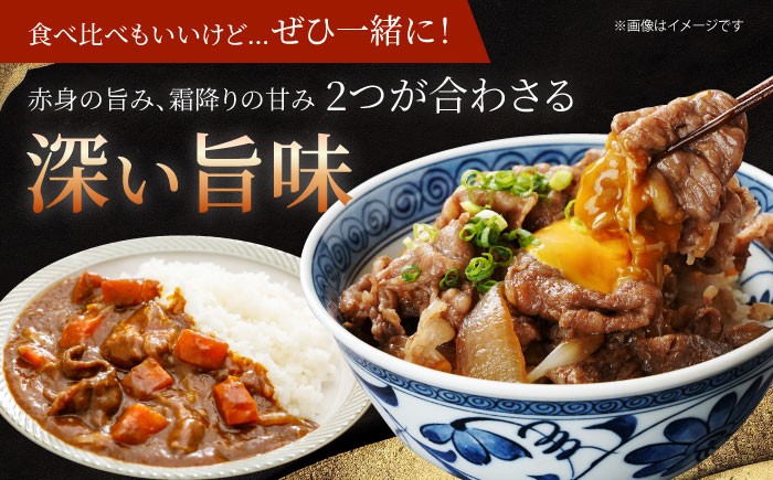 佐賀牛切り落とし 200g×5パック（モモ・ウデ・バラのミックス）