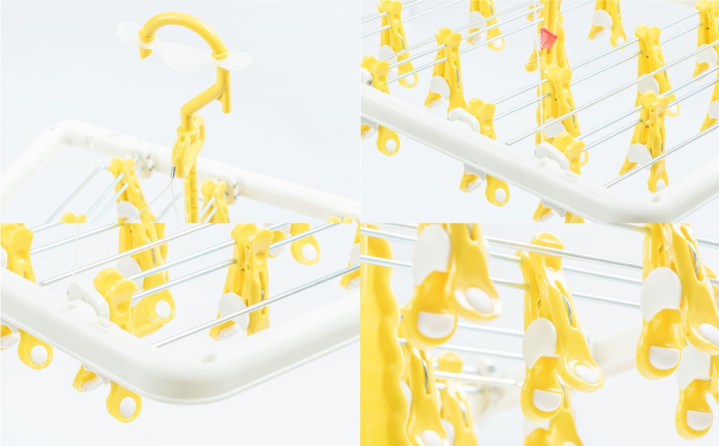 洗濯 ハンガー ステンレス【 いちどにありがとう 2台セット】