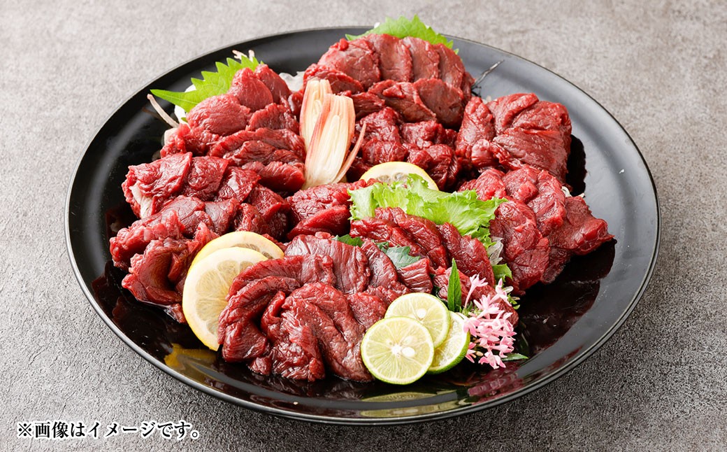 【定期便5回】 【フジチク ふじ馬刺し】 国産 馬刺し 赤身 400g（約100g×4個）×5回 計2kg