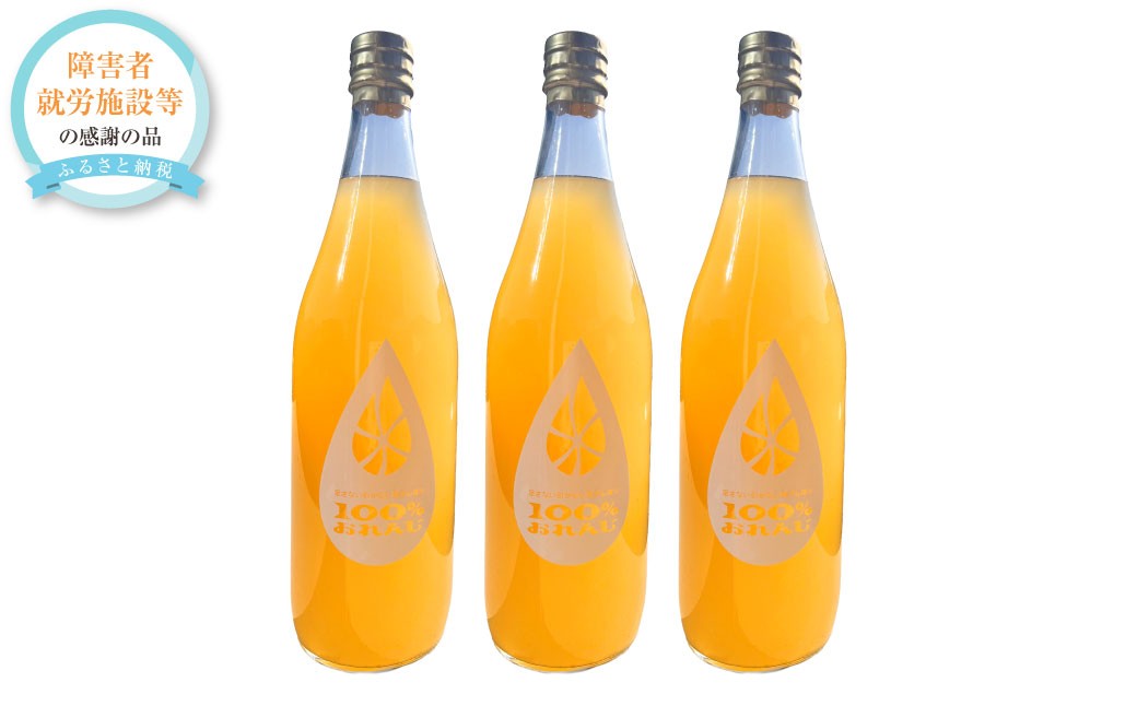 100％グレープフルーツジュース 3本セット