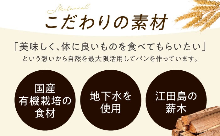 【全3回定期便】人気 石窯パン 詰め合わせ (3〜4種) パン ハードパン セット 定期便 詰め合わせ 江田島