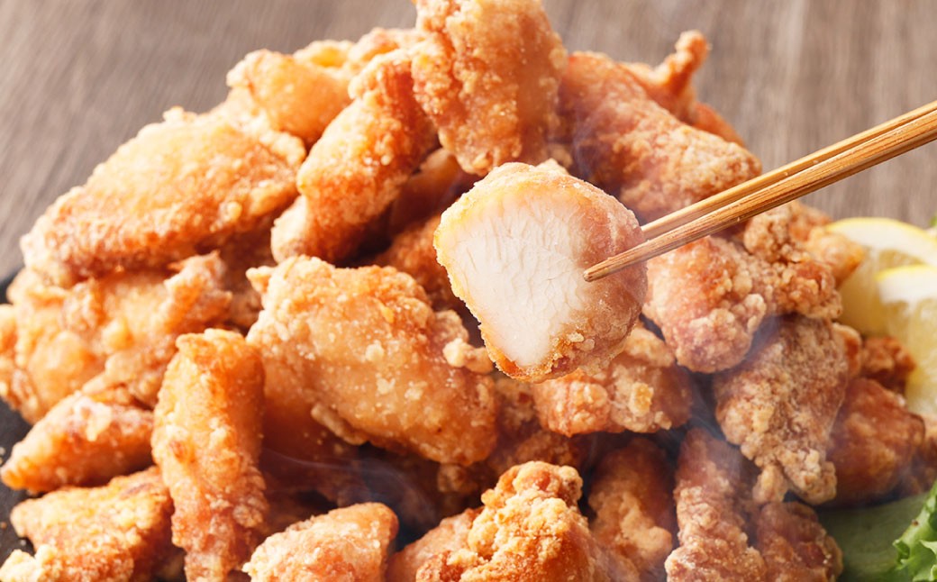 【訳あり】 くまから本舗の国産鶏から揚げ 200g×12パック