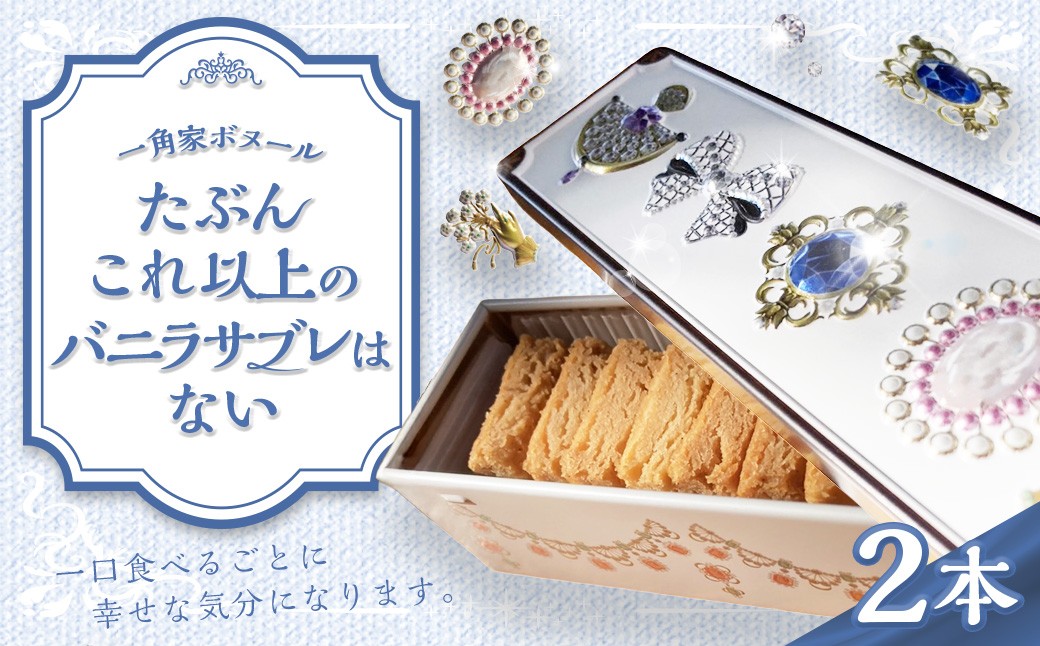 たぶんこれ以上のものはないシリーズ「たぶんこれ以上のバニラサブレはない」2本