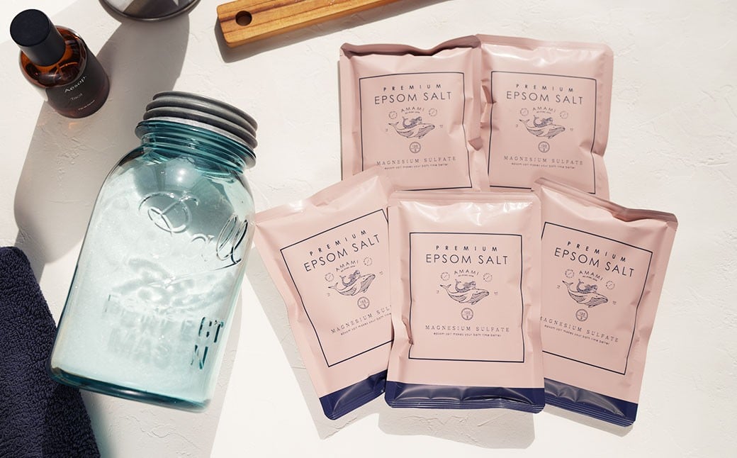 プレミアム エプソムソルト AMAMI 100g×60個