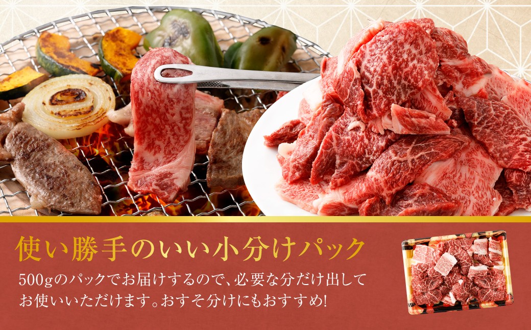 博多和牛 焼肉 切落し ミックス