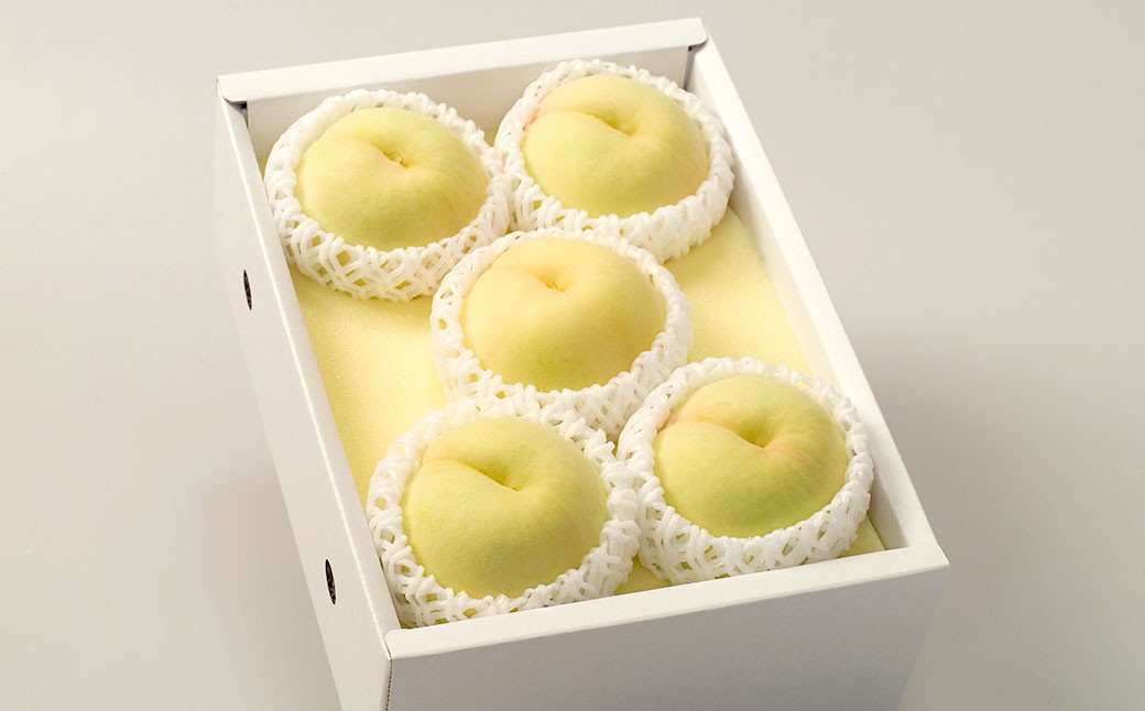 岡山 清水 白桃 5～7玉（合計1.5kg以上）